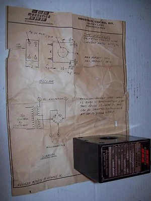 NEW SPRAG IND MAGNETICS DCCT-E6057 DC CURRENT TRANSFORMER 6000/NC RATIO P1537 - Image 1 of 4