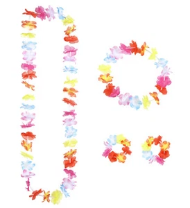 Set Floreale Costume Hawaiana Multicolore PS 08334 Hawaiano - Foto 1 di 3