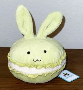 Jellycat DAINTY DESSERT BUNNY MACARON Plush Stuffed Bakery Toy NWT AUTHENTIC - Picture 1 of 3