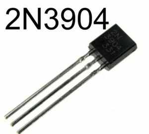 100pcs 2n3904 General Purpose NPN Transistor TO-92 SOLD/SHIP USA  - Picture 1 of 3