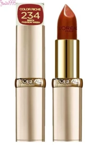 LOREAL L'OREAL Color Riche Lipstick (x1) #234 BRICK FASHION WEEK x (1) - Picture 1 of 2