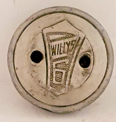 Brass Era Threaded Willys 6 Dust Cover Center Grease Hub Cap (897)V - Image 1 of 4