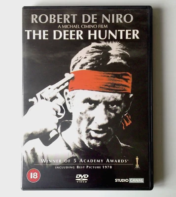 The Deer Hunter, Robert De Niro, Christopher Walken, Suspense, Rated 18, DVD - Image 1 of 3