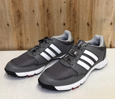 Adidas Tech Response 4.0 Golf Shoes Men's SIZE 7.5 Grey/White Q47083 (Z) - Image 1 of 4