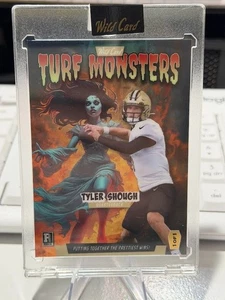 2025 Wild Card - Tyler Shough 1/1 Turf Monster Rookie FOIL ☄️☄️☄️ - Bild 1 von 2