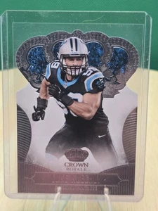 2013 Panini Crown Royale #59 Luke Kuechly Silver Crown Die Cut Carolina Panthers - Picture 1 of 2