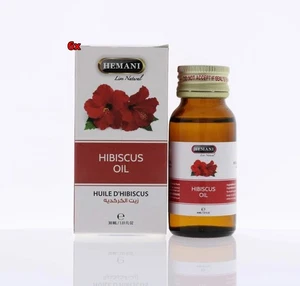 6x Hemani Hibiscus Oil Essential Herbal 30mL 100% Natural زيت الكركديه هيماني - Picture 1 of 1
