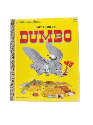 Vintage A Little Golden Book 104-33 Hardcover 1982 Walt Disney’s Dumbo - Image 1 of 4