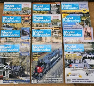 Vintage MODEL RAILROADER Magazines LOT Trains Locomotives 1993 - Picture 1 of 3