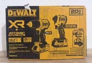 20V MAX XR Akku-Bohrschrauber, ATOMIC Schlagschrauber 2 Werkzeugset ohne Schrauber - Bild 1 von 3