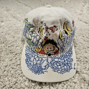 Vintage Hawaiian Headwear Snapback Hat Baseball Cap Adjustable Scuba Diver 1994 - Picture 1 of 16