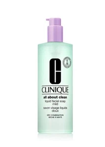 Clinique Liquid Facial Soap Mild for Dry to Dry/Combination Skin 13.5 FL.OZ~NEW - Picture 1 of 11
