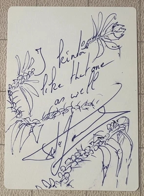 Foil Explosive Vegetation Dragons of Tarkir Artist Proof with Sketch - Image 1 of 2