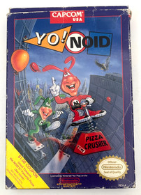 NES Nintendo YO! NOID Complete (CIB) + Manual & Styrofoam ***FREE SHIPPING***