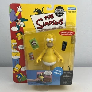 Figura de Acción Casual Homero Los Simpson Playmates Serie 4 World Of Springfield - Imagen 1 de 8