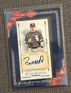Brent Morel - 2011 Topps Allen & Ginter #AGA-BMO Framed Mini Auto White Sox I301 - Picture 1 of 2