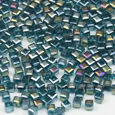 JHNBY High quality 6mm 50pcs Square shape Upscale Austrian crystal beads - Image 1 of 4
