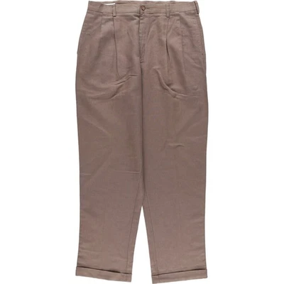 Usado IRVINE PARK Pantalón Lino Dos Pliegues Hombre Talla W36 Foto 1 de 4