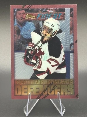 1996 Topps Finest SCOTT NIEDERMAYER #103 🔥 New Jersey Devils [HOF] w/Film - Image 1 of 3