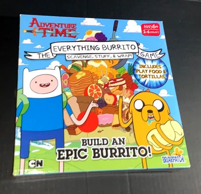 Adventure Time Everything Burrito Game Finn & Jake - 100% Complete - Image 1 of 3