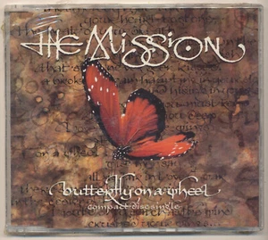 The Mission U.K. Maxi-Single CD "Butterfly On A Wheel" Mercury (MTHCD B) SEALED - Bild 1 von 2