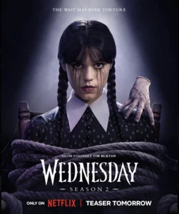 WEDNESDAY Season 2 The Wait Has Been Torture Movie Poster - Picture 1 of 4