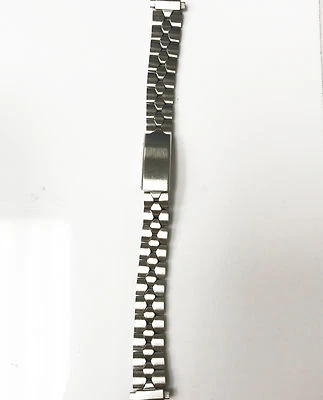 RELOJ DIPLOMAT VINTAGE BANDA PLATA 9MM-14MM S ACERO EXTREMOS DE RESORTE CIERRE DESPLEGABLE Foto 1 de 4