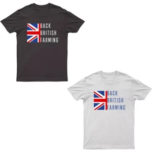 Camiseta de hombre manga corta espalda con estampado de agricultores británicos unisex cuello redondo algodón Prendas para el torso - Imagen 1 de 4