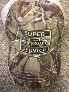 Realtree, Chevrolet Licensed Camo Super Service Baseball Cap - Picture 1 of 5