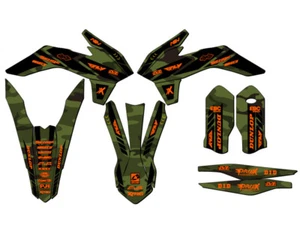 2015-2016 EXC APACHE Green Senge Graphics Kit Compatible with KTM - Picture 1 of 10