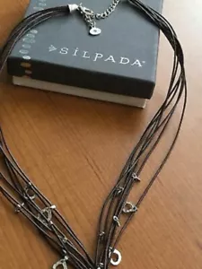 Collar Silpada Plata Esterlina Take the Reins N2261 Retirado - Imagen 1 de 12