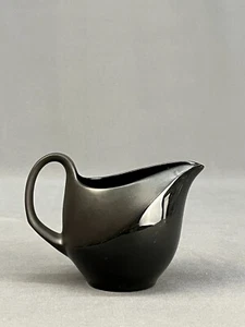 Wedgwood England LUNAR Black Basalt Creamer #225 - Picture 1 of 11