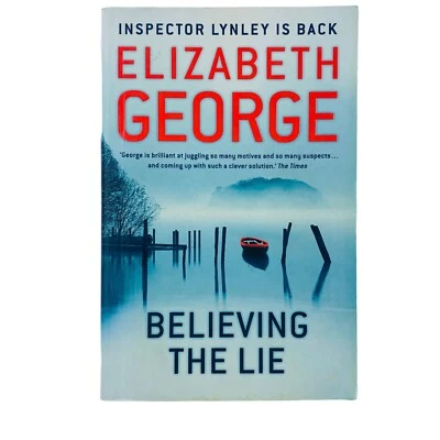 Believing The Lie by George Elizabeth Paperback Book #17 Inspector Lynley Series - image 1 of 4