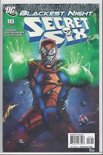 SECRET SIX #18 2008 SERIES NM/MINT 9.8 : SEND THIS BOOK TO CGC!