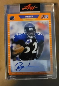 RAY LEWIS 2021 LEAF PRO SET- ORANGE 6/7 - Picture 1 of 6