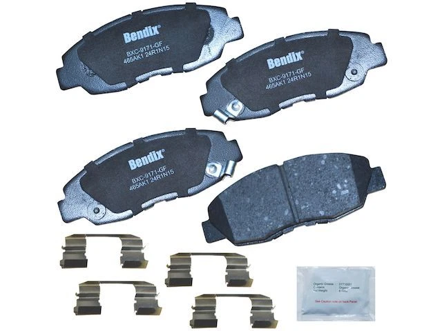 Juego de pastillas de freno delanteras para Honda Accord 1998-2002 1999 2000 2001 QG395YB Foto 1 de 1