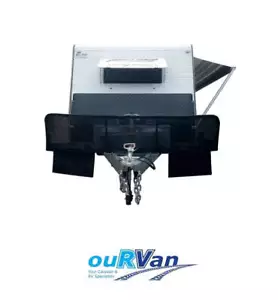 Caravan Stone Guard Shield Protection & Mud Flaps 450-06500 - Picture 1 of 4