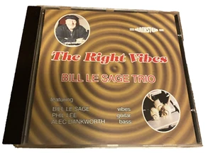 Bill Le Sage Trio - The Right Vibes (CD 2001) Mainstem MCD0015 VG Jazz - Imagen 1 de 1