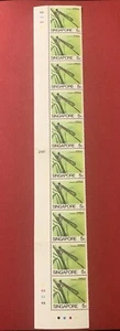 SINGAPORE, 1985 Insects New Definitive Stamp Issues - Block of 10 v Stamps - Picture 1 of 5