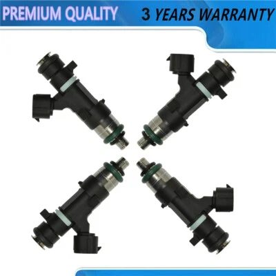 Juego de 4 inyectores de combustible para Nissan 2008-2010 Rogue 2007-13 Altima 2,5 L Exc. California Foto 1 de 4