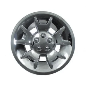 Set of 4 Golf Cart 10" Silver Metallic Wheel Cover Hub Caps Club Car EZGO Yamaha - Picture 1 of 1