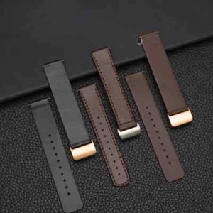 Genuine Leather Watchband For Huawei B5 Smart Sport B6/B7 Waterproof Brown Strap - Picture 1 of 34