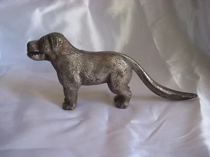 Vintage/Antik Schwerer Gusseisen Hund Nussknacker Made in England PATENTIERT - Bild 1 von 6