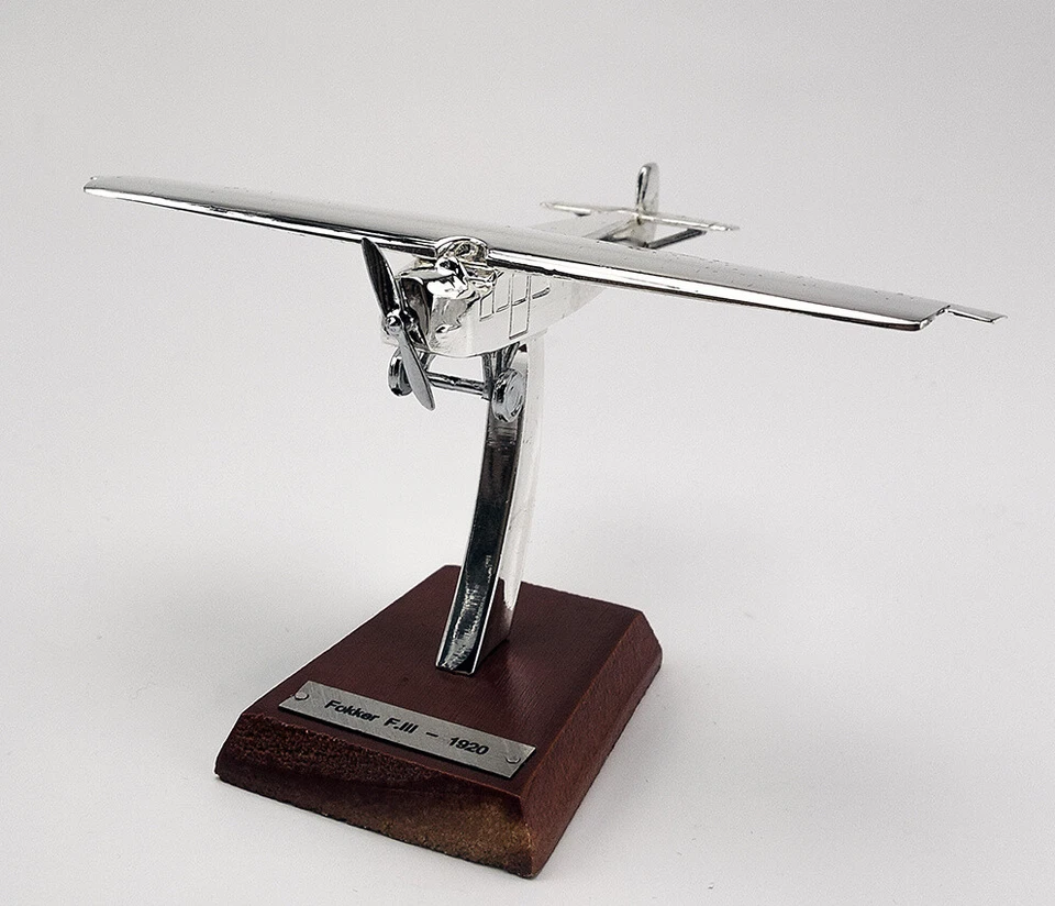 MINT RARE ATLAS EDITIONS SILVER PLATED CLASSICS 1:200 FOKKER F . F III - Bild 1 von 1