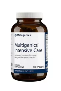 Multigenics Intensive Care, Iron Free By Metagenics. 180 Tablets. Optimal Health - Picture 1 of 3
