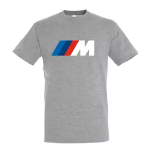 BMW M Power TShirt Motorsports MSport Racing Birthday Xmas Gift Mens TOP PREMIUM - Picture 1 of 1