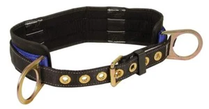 FallTech 7055M Padded Positioning Belt with Two D-Rings, Black/Blue, Medium - Picture 1 of 1