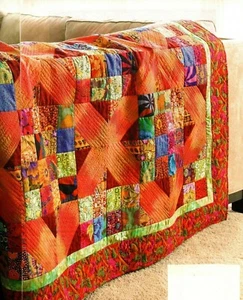 Cross Roads Quilt Pattern Pieced MM - Picture 1 of 2