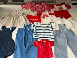 Vintage Puppen/Bär Kleidung Konvolut Kohl Patch? - Bild 1 von 12