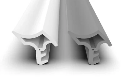 DIKARA (5,39€/m) Stahlzargendichtung Stahlzarge Dichtung Türdichtung Zimmertür 5m Länge